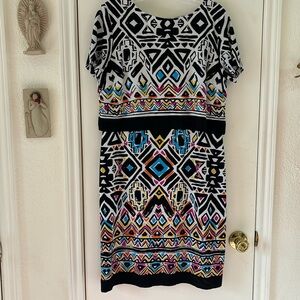 Ronni Nicole Multi Colored Dress